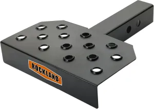 Rockland Universal Hitch Step, Anti Slip, Tow Bumper Step Guard, Black, Trailer Hitch Steps, for Pickup Truck Car SUV, 2" Receiver