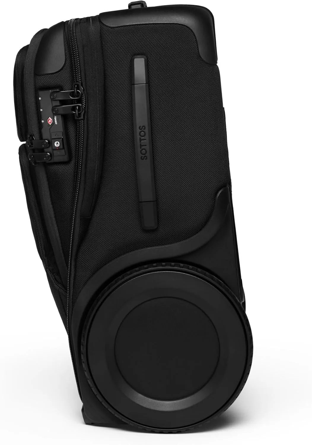 Roll Model™ 2-Wheeled, All-Terrain, Carry-On Luggage (Black)