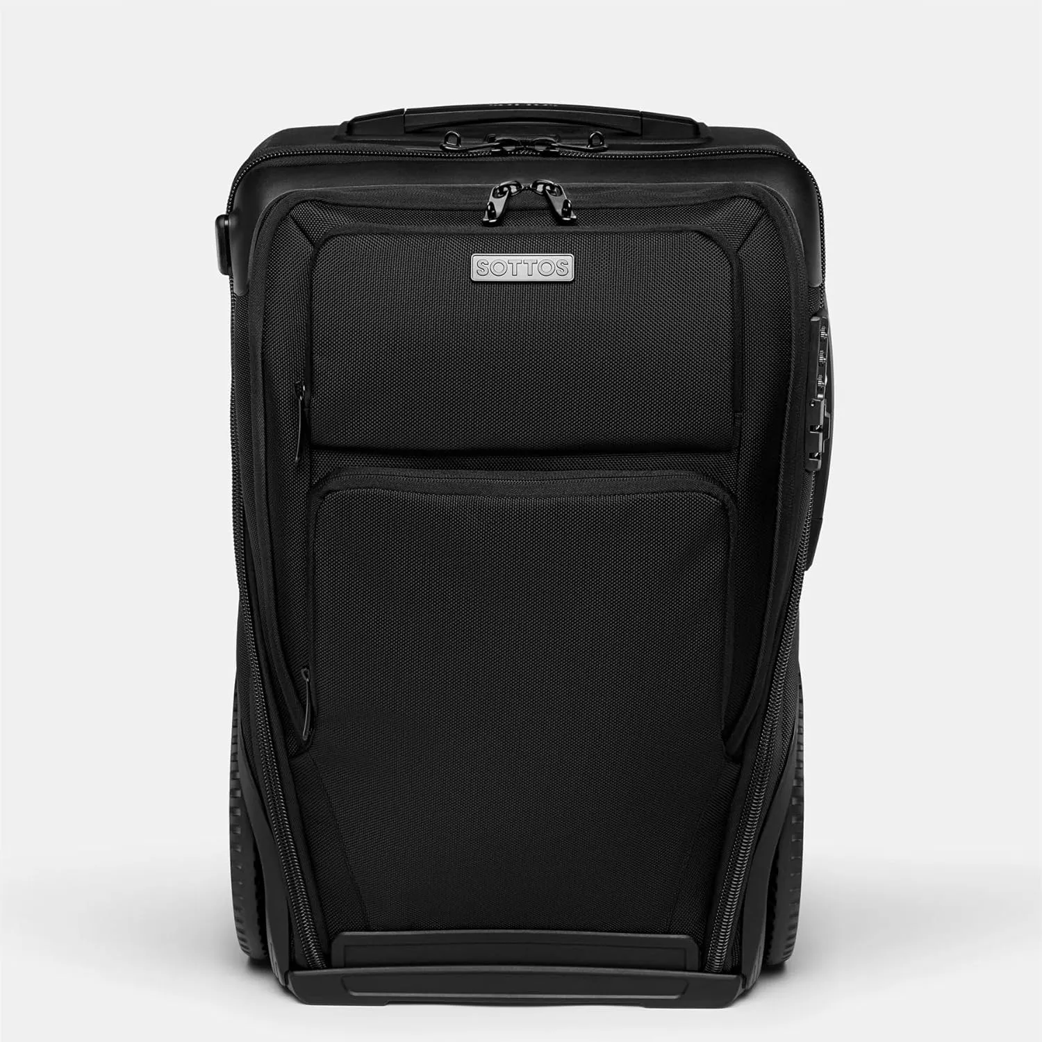 Roll Model™ 2-Wheeled, All-Terrain, Carry-On Luggage (White)