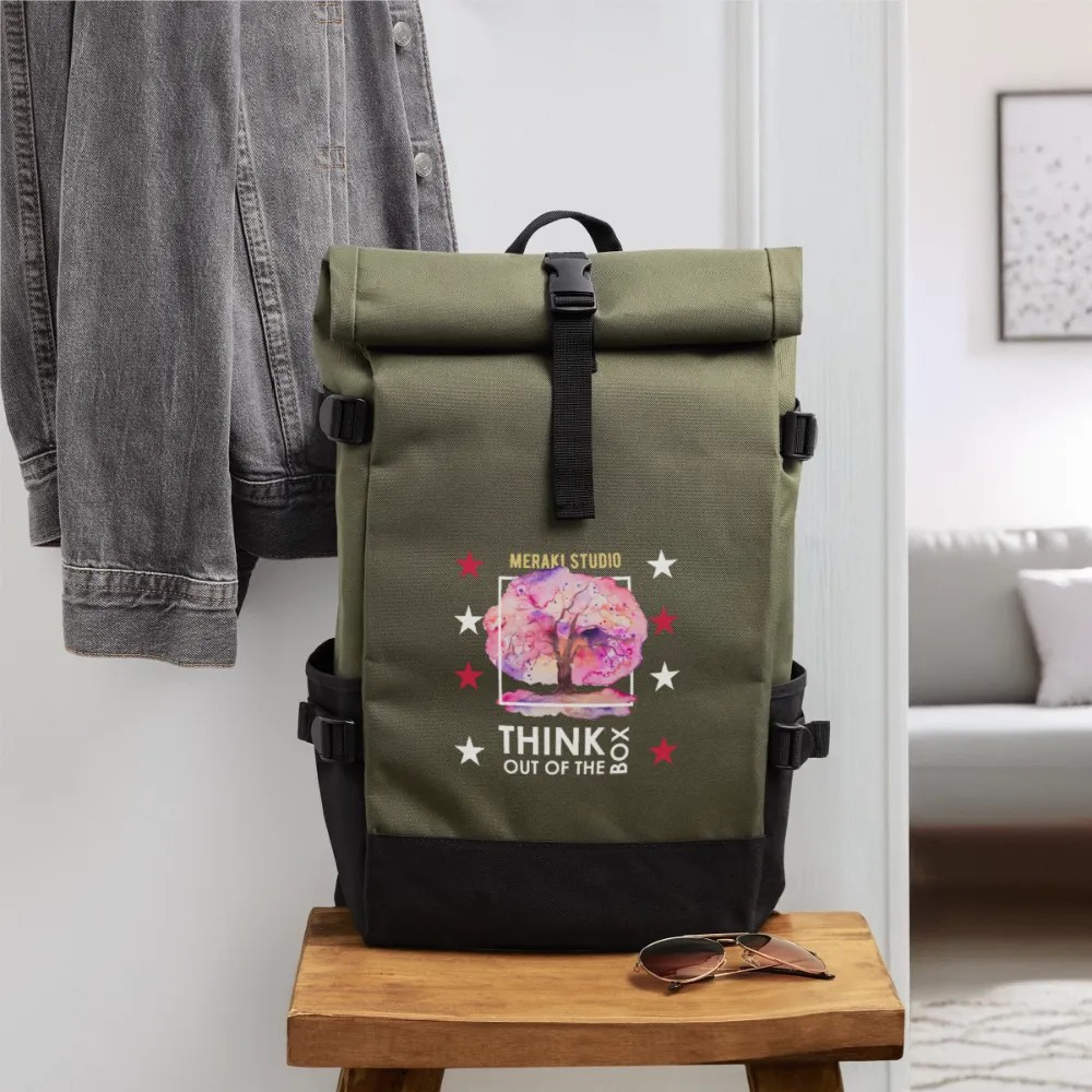 Roll Top Backpack