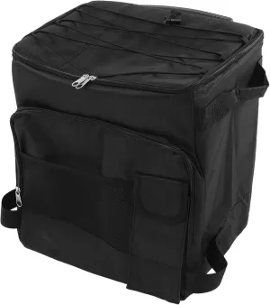 Rolling Cooler, Rolling Cooler with Wheels and Handle Portable Insulated Wheeled Cooling Bag with Handle 43L Rolling Cooler Dual Cooler with Wheels