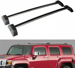 Roof Rack Cross Bars Crossbars Luggage Cargo Carrier Fit for 2006-2010 Hummer H3 2009 2010 Hummer H3T