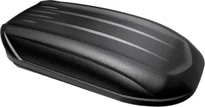 Rooftop Cargo Carrier Hard Shell, 15 Cu Ft. Car Roof Cargo Carrier w/Dual Side Opening, 165LBS Capacity, Rooftop Storage Case Cargo Box for 23.6” to 31.5” Wide Crossbar Rack Matte Black