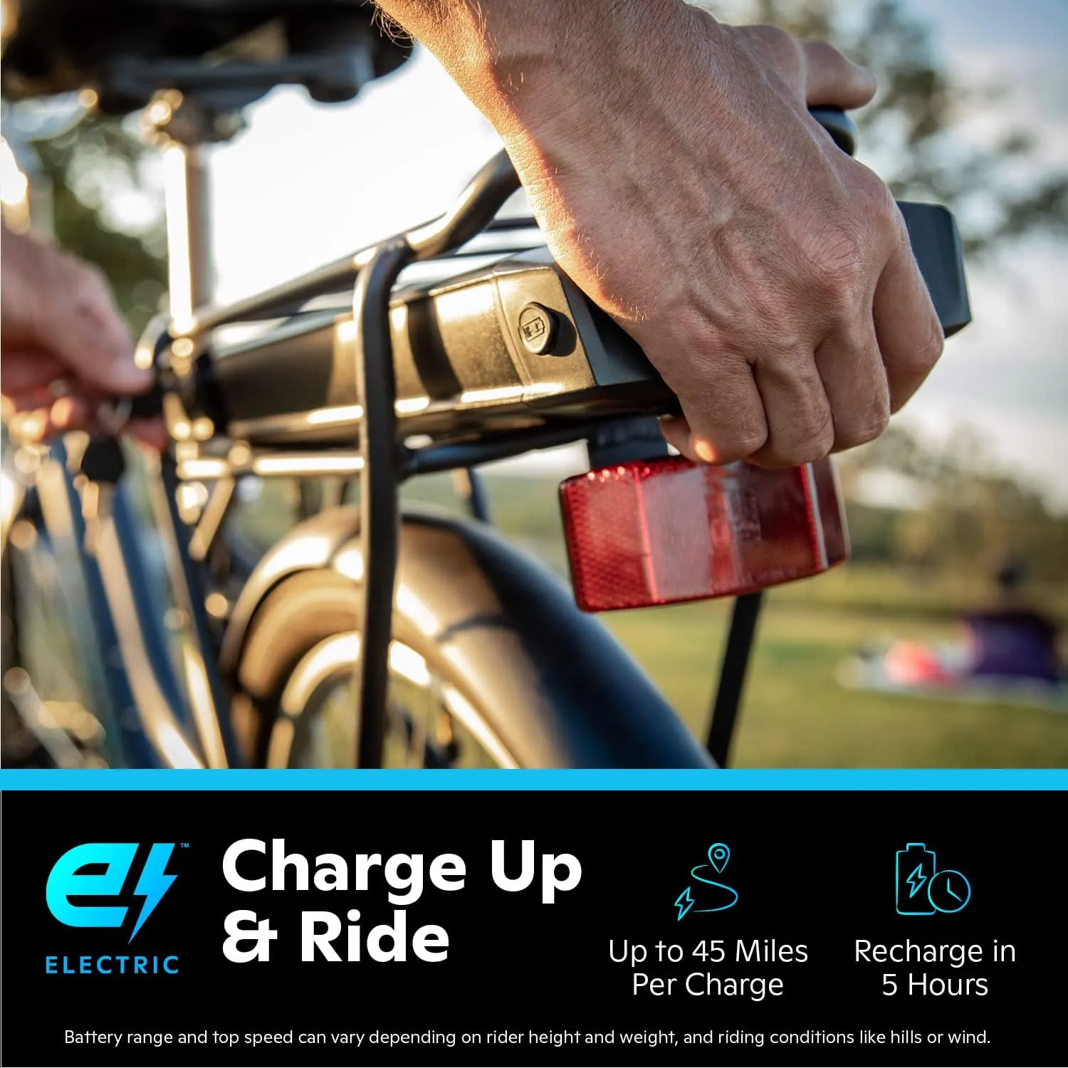 Schwinn Mendocino Electric Cruiser Bike for Adults, 20 MPH Commuting eBike, Ride Up to 45 Miles on Single Charge, 26-Inch Wheels, 6-Speed, Pedal Assist, Throttle Option, Aluminum Frame