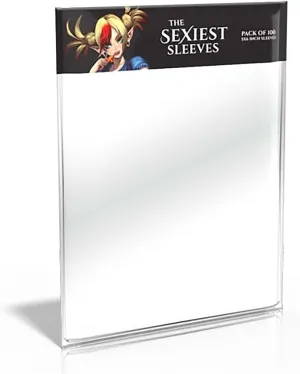 Sexiest Sleeves - Compatible with Middara Unintentional Malum: Act 1 Cards - Interactive Fantasy Board Game Accessories - 5x6 inch Adventurer, Command, and Combatant Cards (Pack of 100)