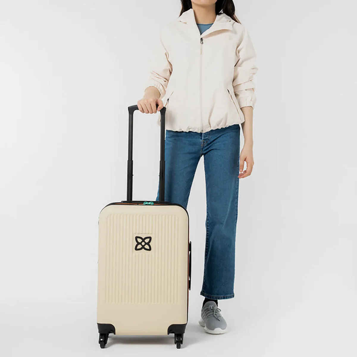 Sherpani Meridian 22" Hardside Carry-On Luggage