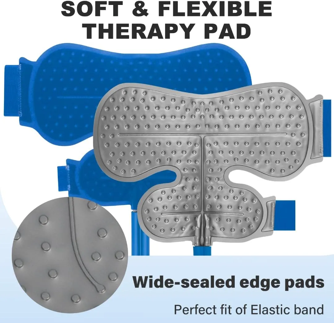 Shoulder Ice Machine Rotator Cuff Cold Therapy, Ice Machine for Shoulder After Surgery Post-Surgery Care, Timer, Compression Pad 14-Quart