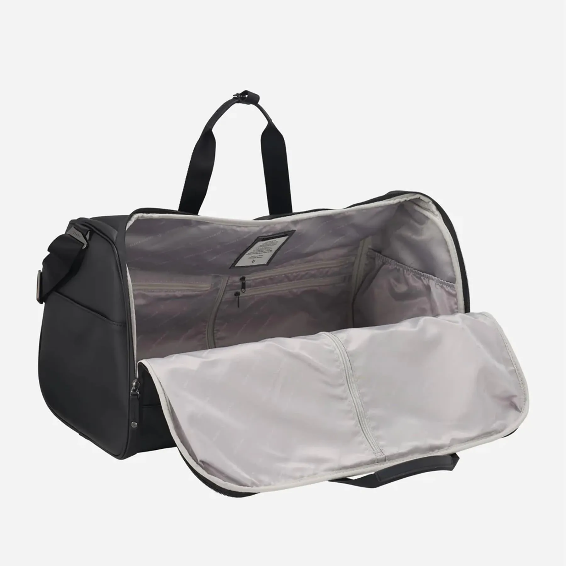 Signature Garment Duffelbag Pebbled Black
