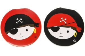 Single Round Pirate Design Notebook 8cm