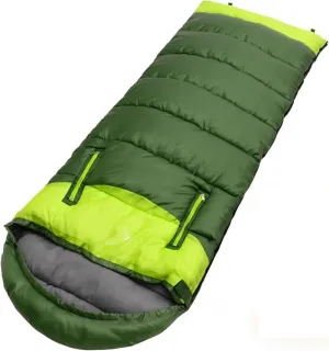 Sleeping Bags Portable Outdoor Sleeping Bag Ultralight Splicing Camping Travel Sleeping Bags Waterproof Envelope (B)