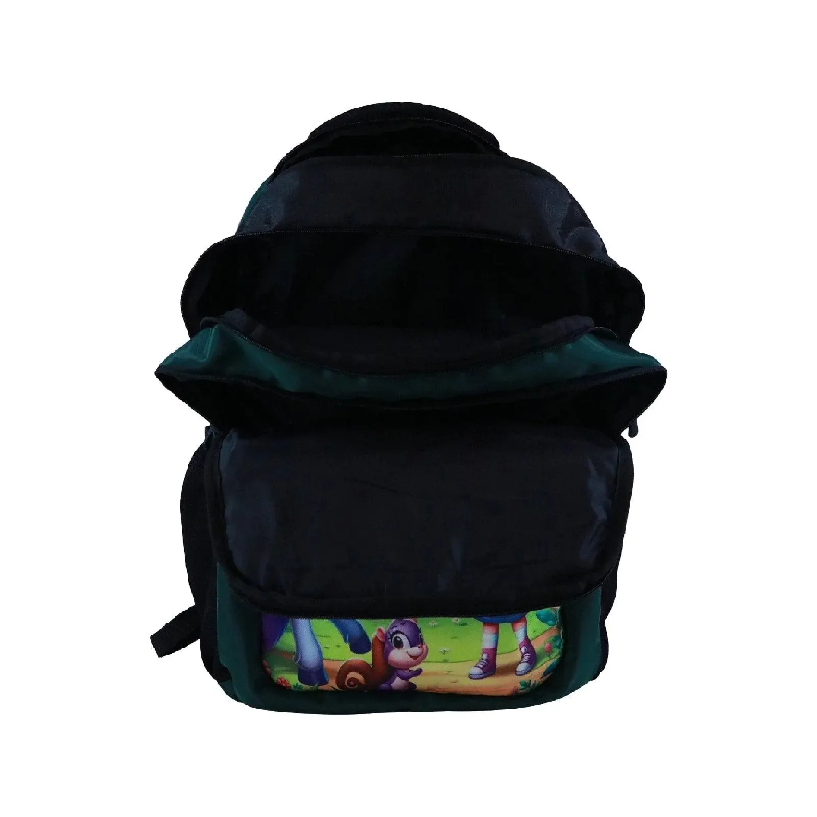 SMILY KIDDOS CHUTKI JUNIOR BACKPACK 1 GREEN 17 INCHES