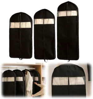 Space Saving Garment Bags for Travel, Hanging Clothes Travel Bag with Compression Zipper, Suit for Closet Travel, Garment Bags for Hanging Clothes, Wedding Dress Garment Bag, Foldable Storage (M L XL)