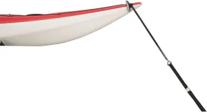 SPAREHAND VR-881 Quick Draw Bow and Stern Tie-Down Straps - Heavy-Duty, Adjustable Nylon Straps with Safety Lock S Hooks - Cam Buckle Straps for Tying Down SUPs, Kayaks, Canoes & Paddle Boards – Black