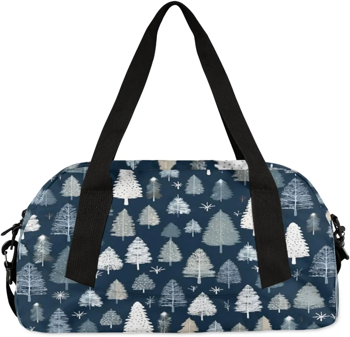 Sport Duffel Bag Cute Tree Kids Gym Bag Weekender Overnight Bags for Boys Girls Teens Carry On Workout Travel Bag