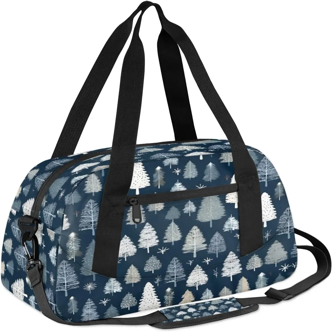 Sport Duffel Bag Cute Tree Kids Gym Bag Weekender Overnight Bags for Boys Girls Teens Carry On Workout Travel Bag