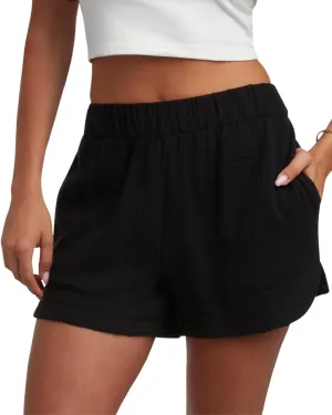 Spyder Womens Athletic Shorts - Lightweight Woven Pull On Workout Shorts for Women with Pockets for Gym and Casual Daily Wear
