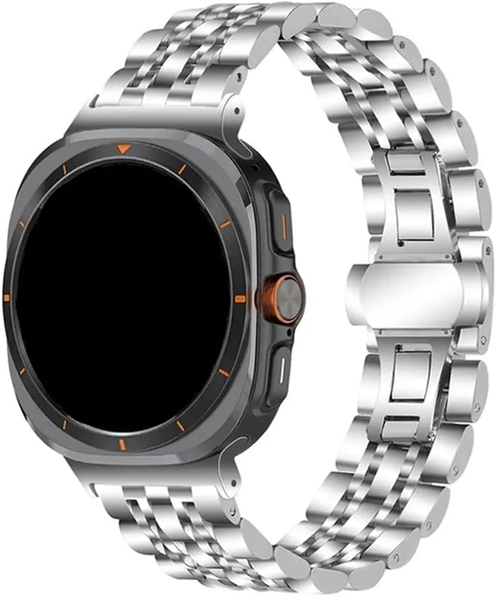 Stainless Steel Strap, For Samsung Galaxy Watch 7 Ultra 47mm Watchband Bracelet Replacement band Correa for Watch 7 Ultra Metal Strap