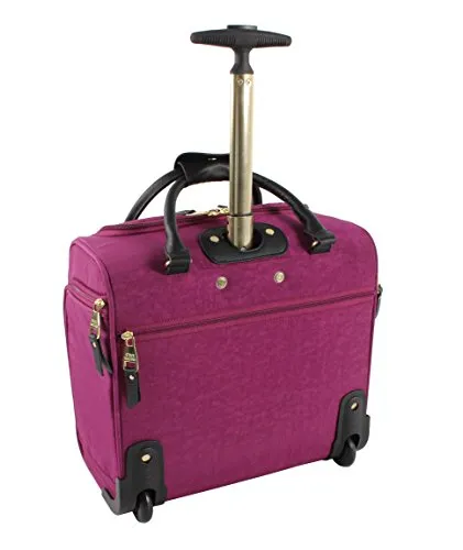 Steve Madden Designer 15 Inch Carry on Suitcase- Small Weekender