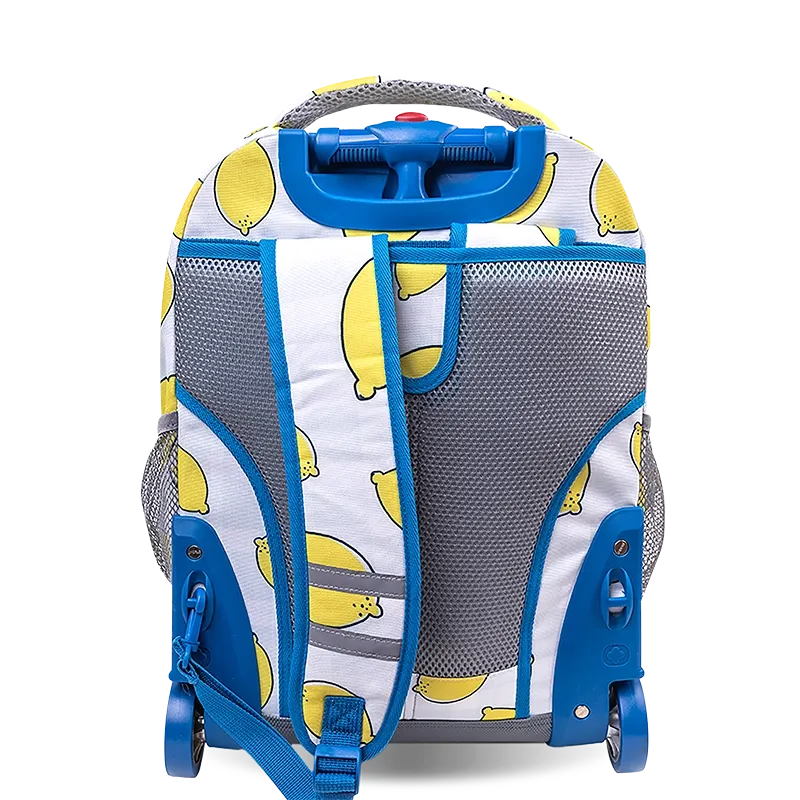 Sunrise Rolling Backpack (18 Inch) in Lemona - Final Sale
