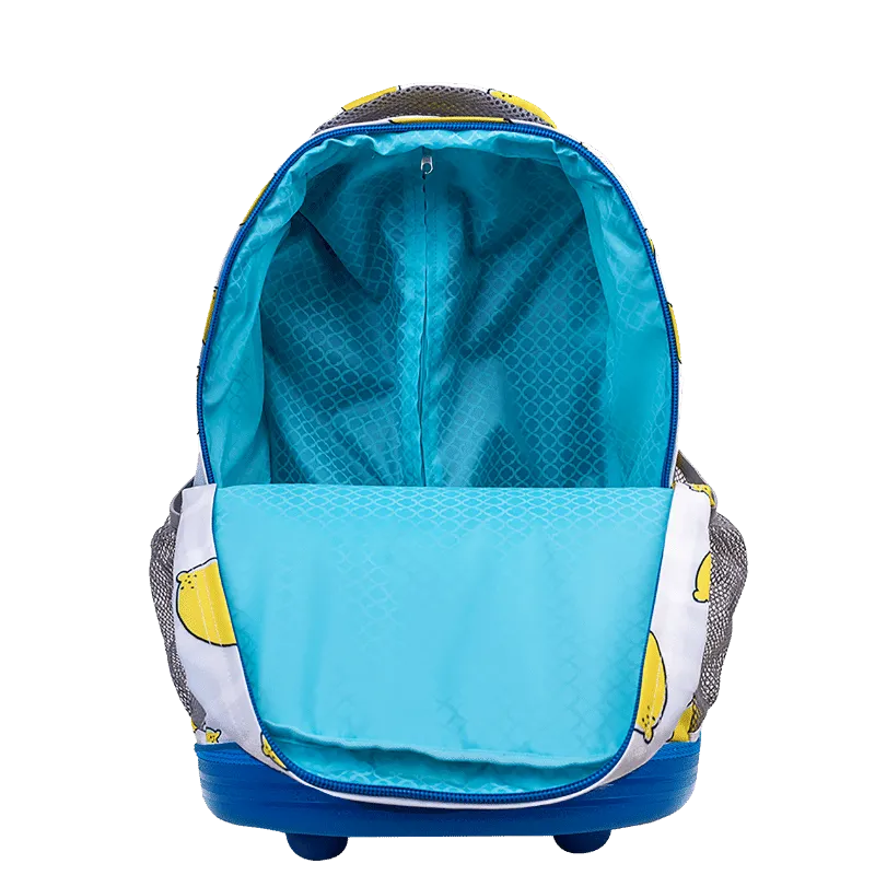 Sunrise Rolling Backpack (18 Inch) in Lemona - Final Sale