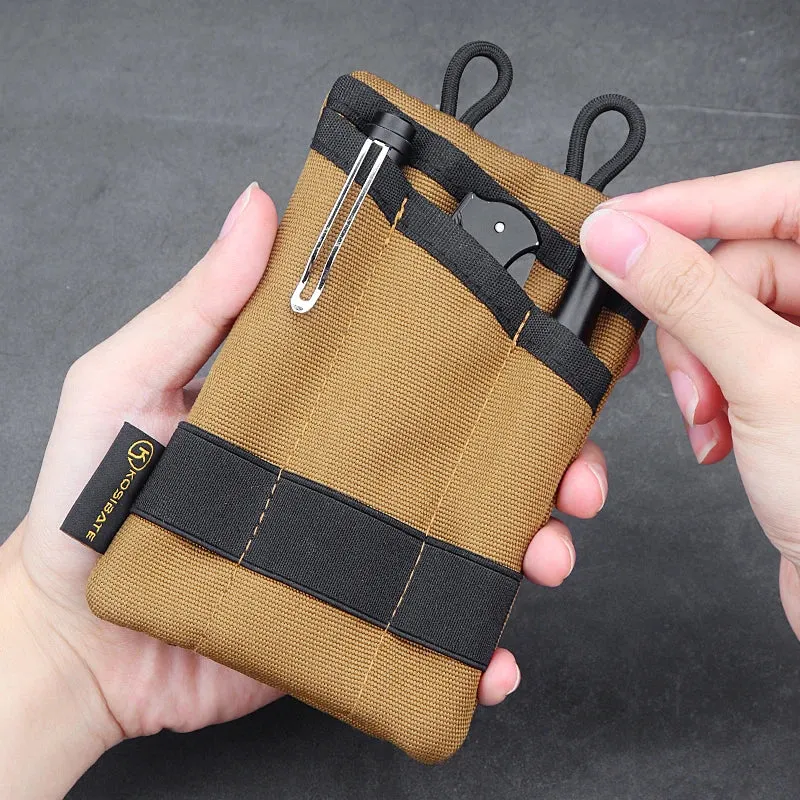 Tactical EDC MOLLE Pouch – Mini Wallet & Waist Pack for Cards, Keys, Coins & Outdoor Gear – Ideal for Camping, Hiking & Hunting