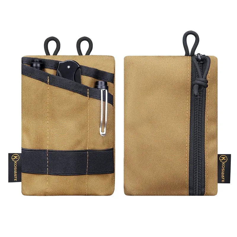 Tactical EDC MOLLE Pouch – Mini Wallet & Waist Pack for Cards, Keys, Coins & Outdoor Gear – Ideal for Camping, Hiking & Hunting