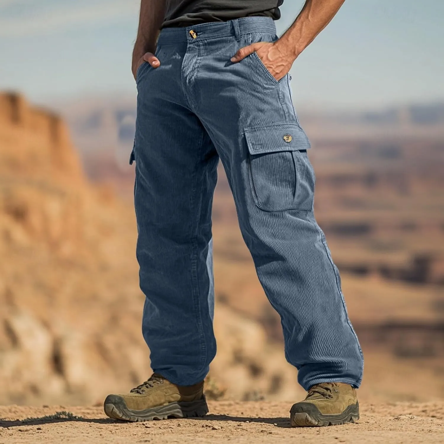 Tactical Pants for Men Stretch Ripstop Waterproof Utility Cargo Hiking Pants Breathable Work Pant Fishing with Pockets