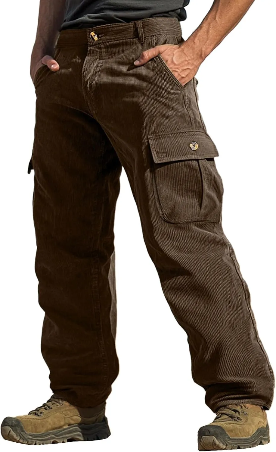 Tactical Pants for Men Stretch Ripstop Waterproof Utility Cargo Hiking Pants Breathable Work Pant Fishing with Pockets