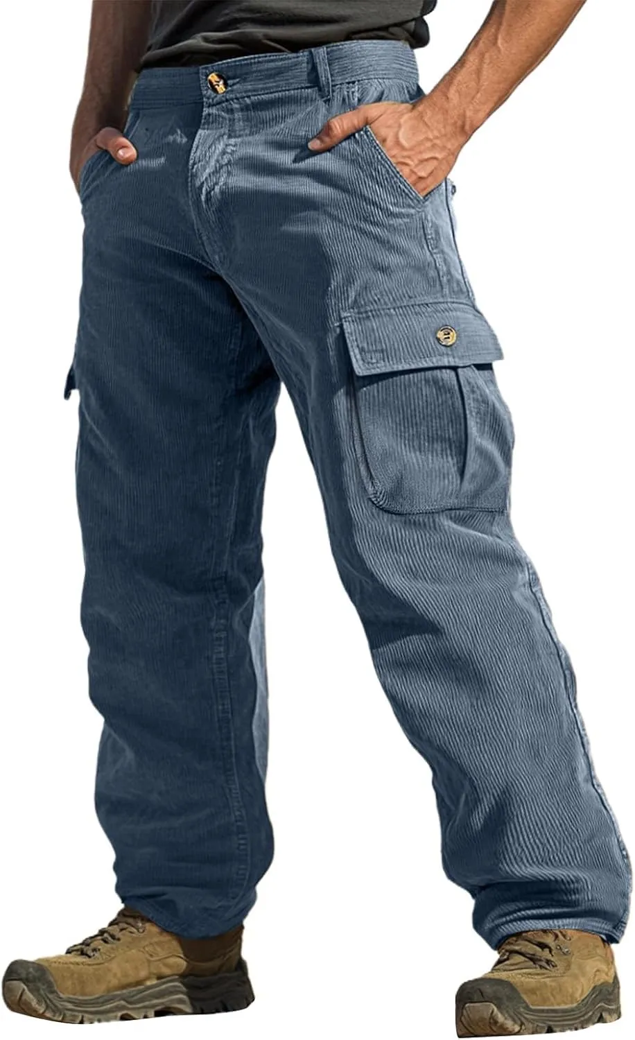 Tactical Pants for Men Stretch Ripstop Waterproof Utility Cargo Hiking Pants Breathable Work Pant Fishing with Pockets