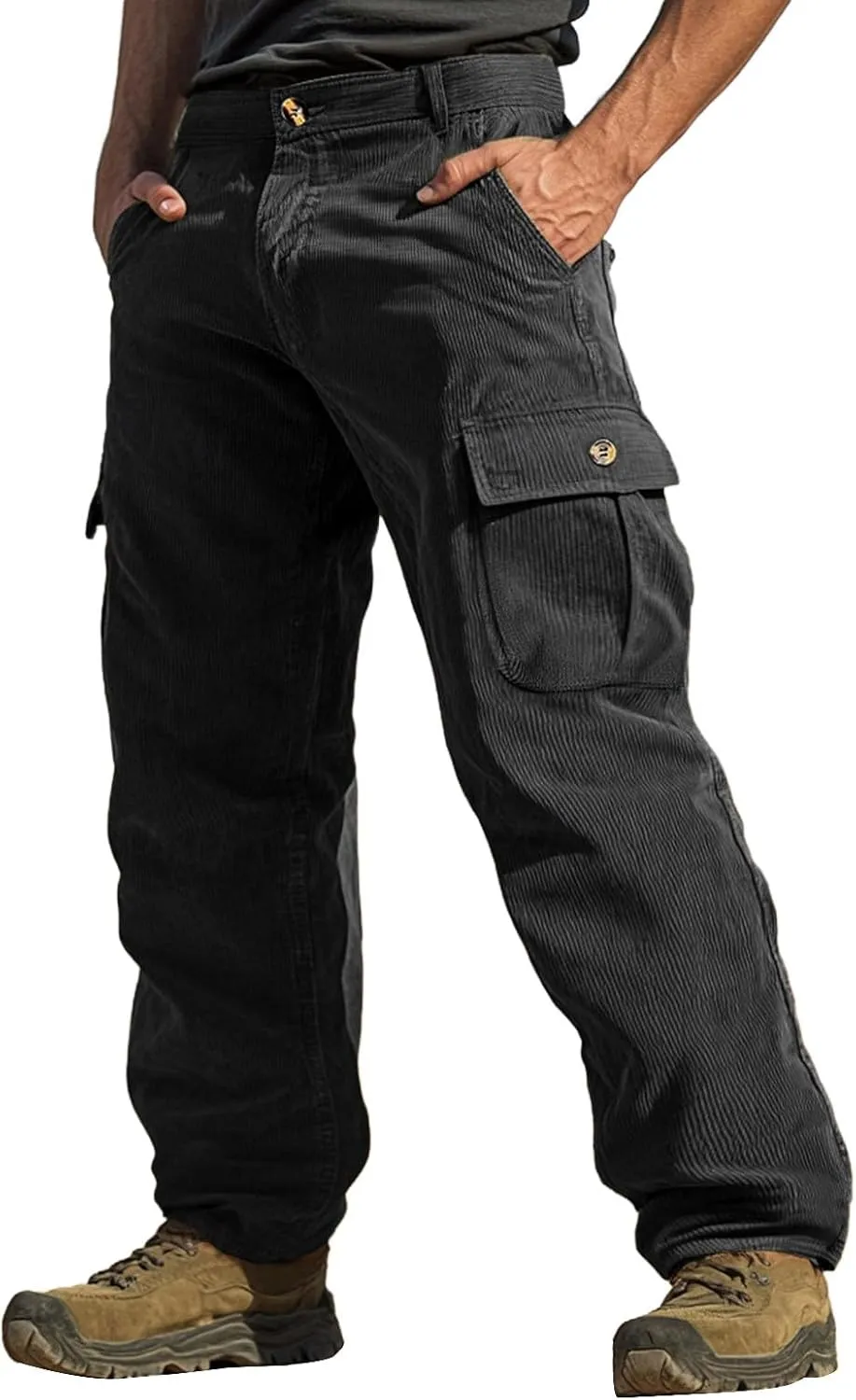 Tactical Pants for Men Stretch Ripstop Waterproof Utility Cargo Hiking Pants Breathable Work Pant Fishing with Pockets