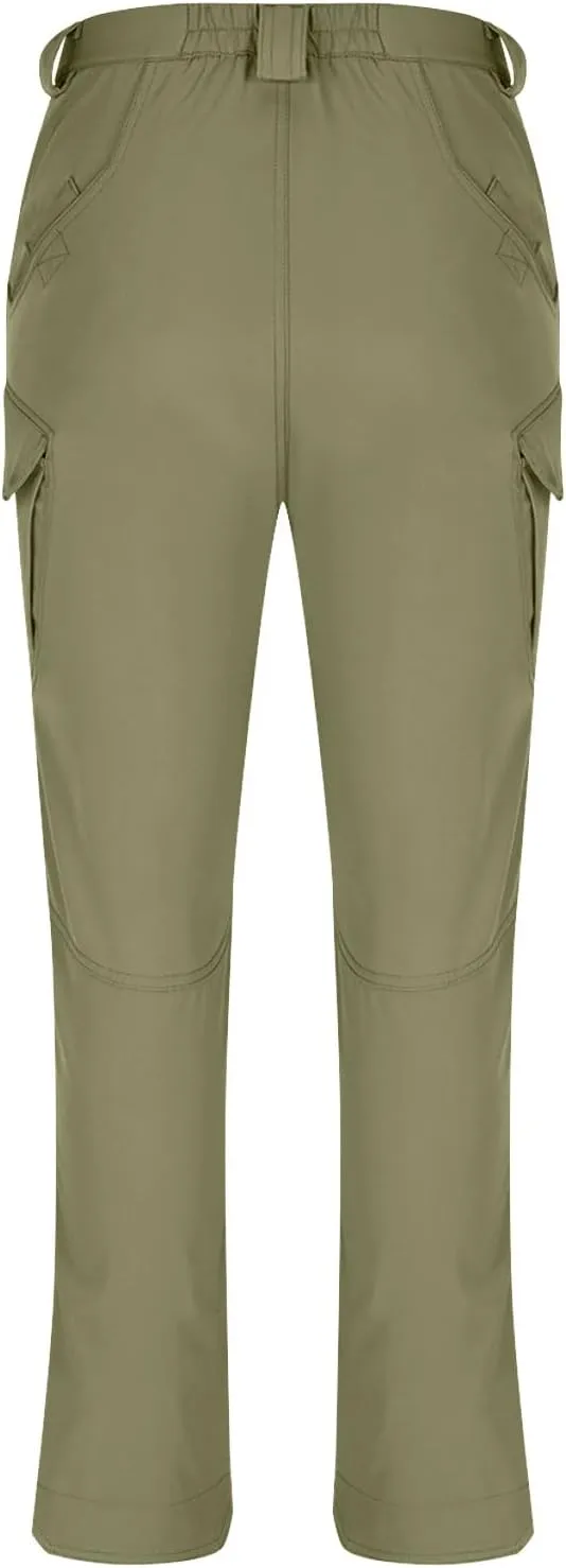 Tactical Pants for Men Water Resistant Stretch Cargo Work Pants Ripstop Quick Dry Fishing Hiking Pant Multi Pockets