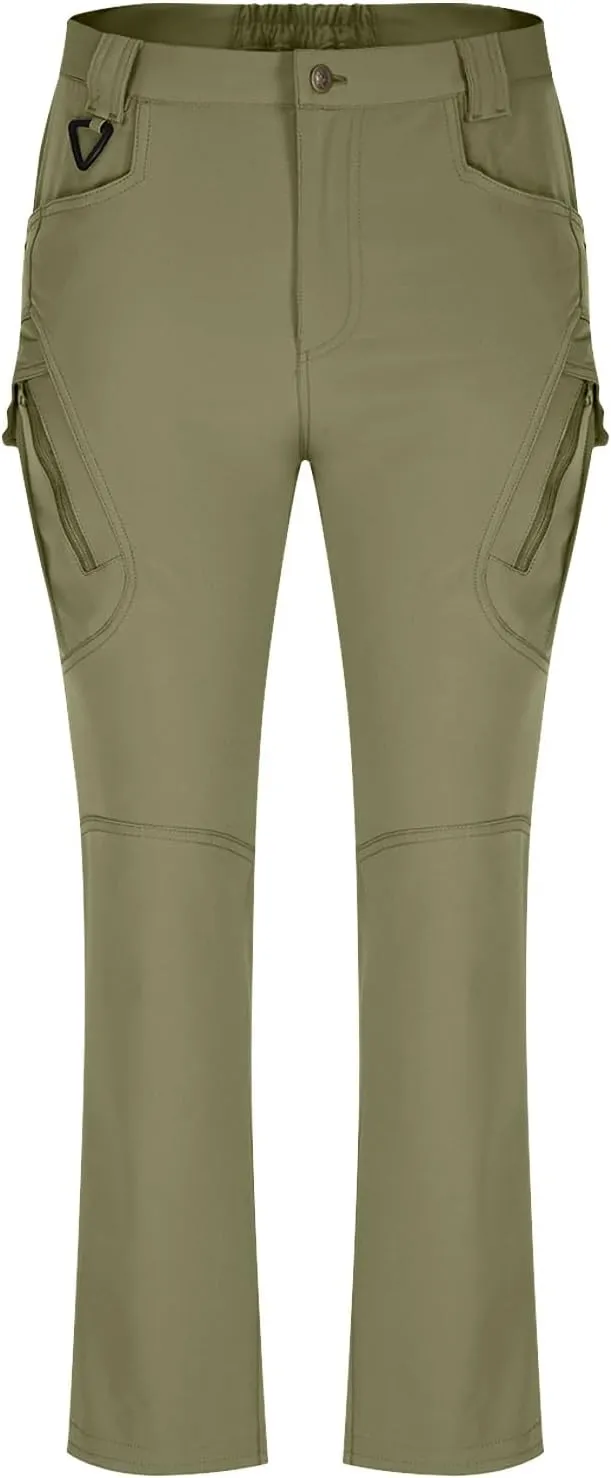 Tactical Pants for Men Water Resistant Stretch Cargo Work Pants Ripstop Quick Dry Fishing Hiking Pant Multi Pockets