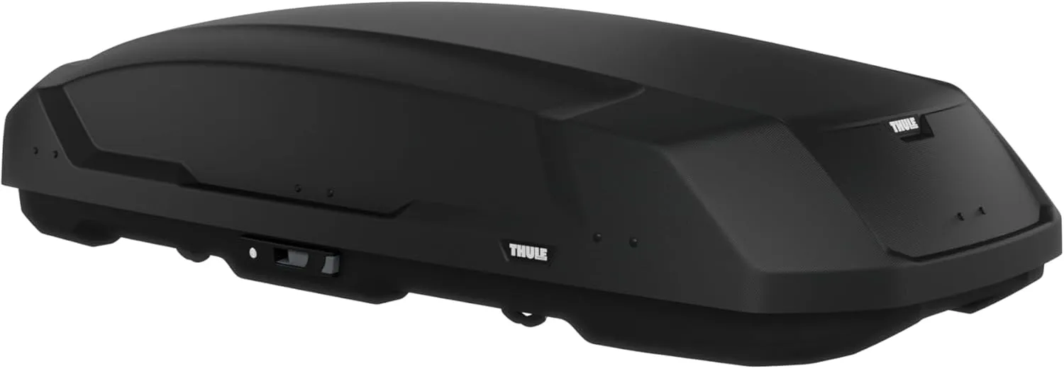 Thule Force 3 - Size L - 16 cu ft - Aerodynamic roof Mounted Box - Dual-Sided Opening with Locks - Tool-Free Install - Weatherproof Design - for SUVs, Trucks, Cars, EVs and More