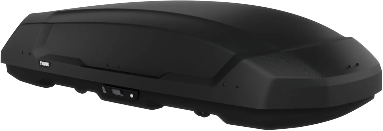Thule Force 3 - Size L - 16 cu ft - Aerodynamic roof Mounted Box - Dual-Sided Opening with Locks - Tool-Free Install - Weatherproof Design - for SUVs, Trucks, Cars, EVs and More
