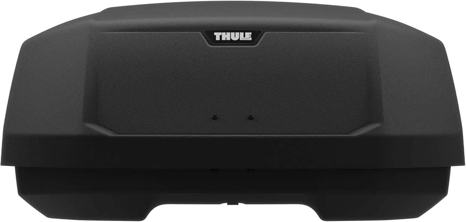 Thule Force 3 - Size XXL - 21 cu ft - Aerodynamic roof Mounted Box - Dual-Sided Opening with Locks - Tool-Free Install - Weatherproof Design - for SUVs, Trucks, Cars, EVs and More