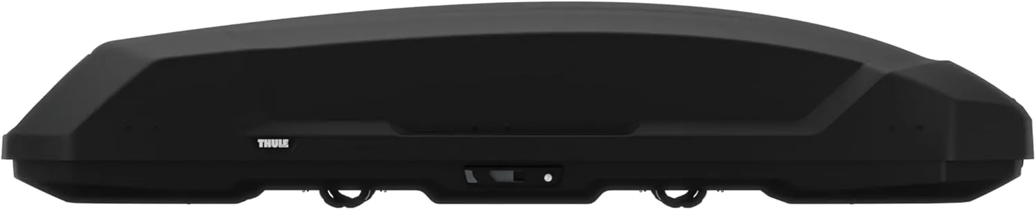 Thule Force 3 - Size XXL - 21 cu ft - Aerodynamic roof Mounted Box - Dual-Sided Opening with Locks - Tool-Free Install - Weatherproof Design - for SUVs, Trucks, Cars, EVs and More