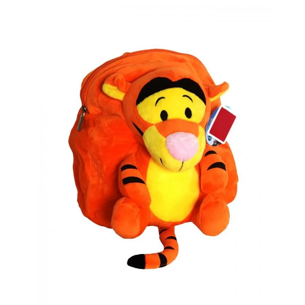 Tiger Stuffed School Bag