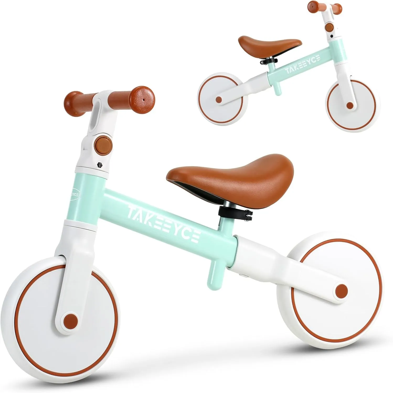 Toddler Balance Bike Toys for 2 Year Old Boys Girls, Baby Balance Bike with Adjustable Seat & Handlebar, No-Pedal Training Bike, Pre-School First Riding on Toys, Best Birthday Gifts for Kids