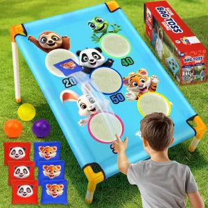 TOY Life Bean Bag Toss Game, Unicorn Toys for Girls Age 4-6, Kids Outdoor Games, Outside Toys for Kids Ages 4-8, Outdoor Toys for Toddlers 3-5, Unicorn Gifts for Girls 4-6, Unicorn Toys