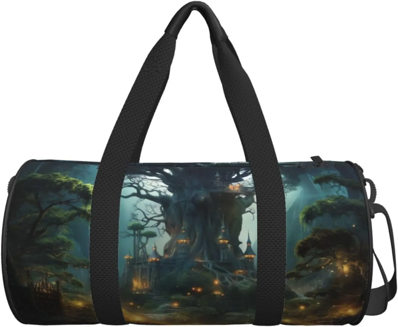 Travel Duffel Bag Fantasy Weekender Overnight Bag For Men Women Large Capacity Sports Gym Bag Canvas Carry On Tote Bags For Travel Yoga