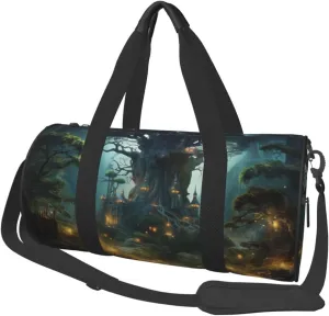 Travel Duffel Bag Fantasy Weekender Overnight Bag For Men Women Large Capacity Sports Gym Bag Canvas Carry On Tote Bags For Travel Yoga