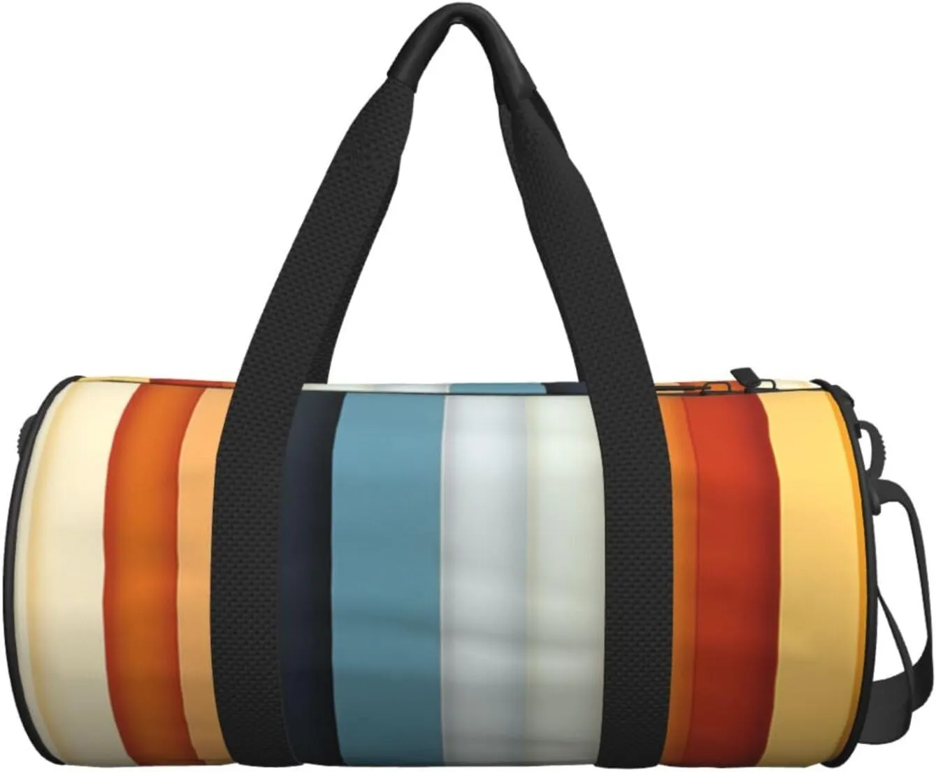 Travel Duffel Bag Stripe Arrangement Weekender Overnight Bag For Men Women Large Capacity Sports Gym Bag Canvas Carry On Tote Bags For Travel Yoga