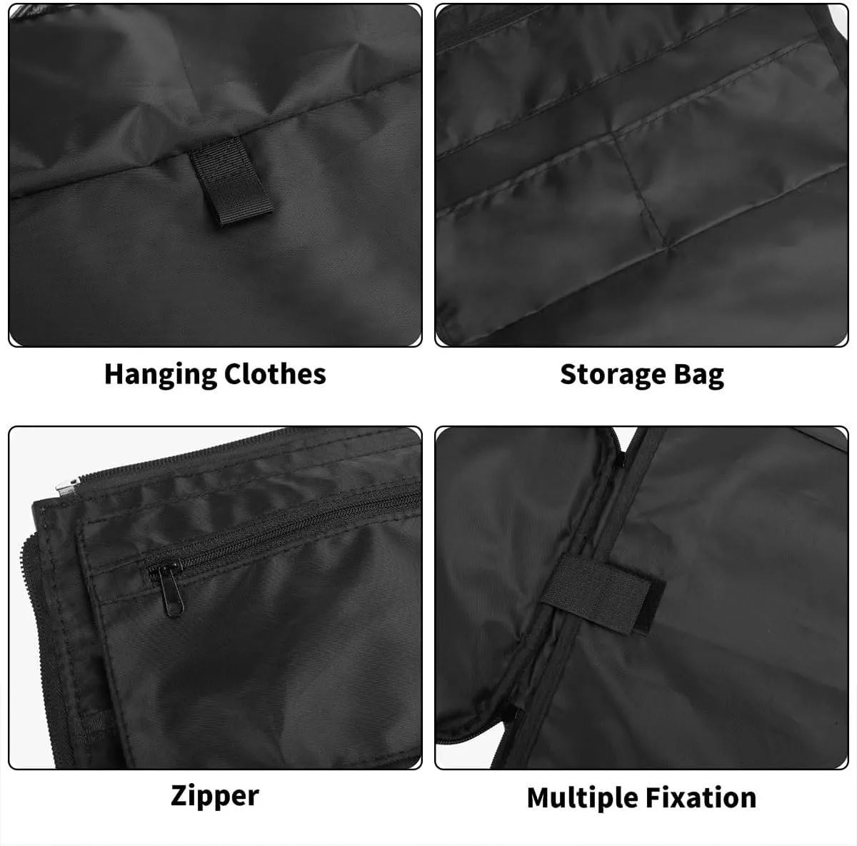 Travel Duffle Bag - Personalized Leather Foldable Travel Bag First Bump, Gifts For Dad, Mom On Father's Day, Christmas, Birthday (Fabric, Horoscope Brown)