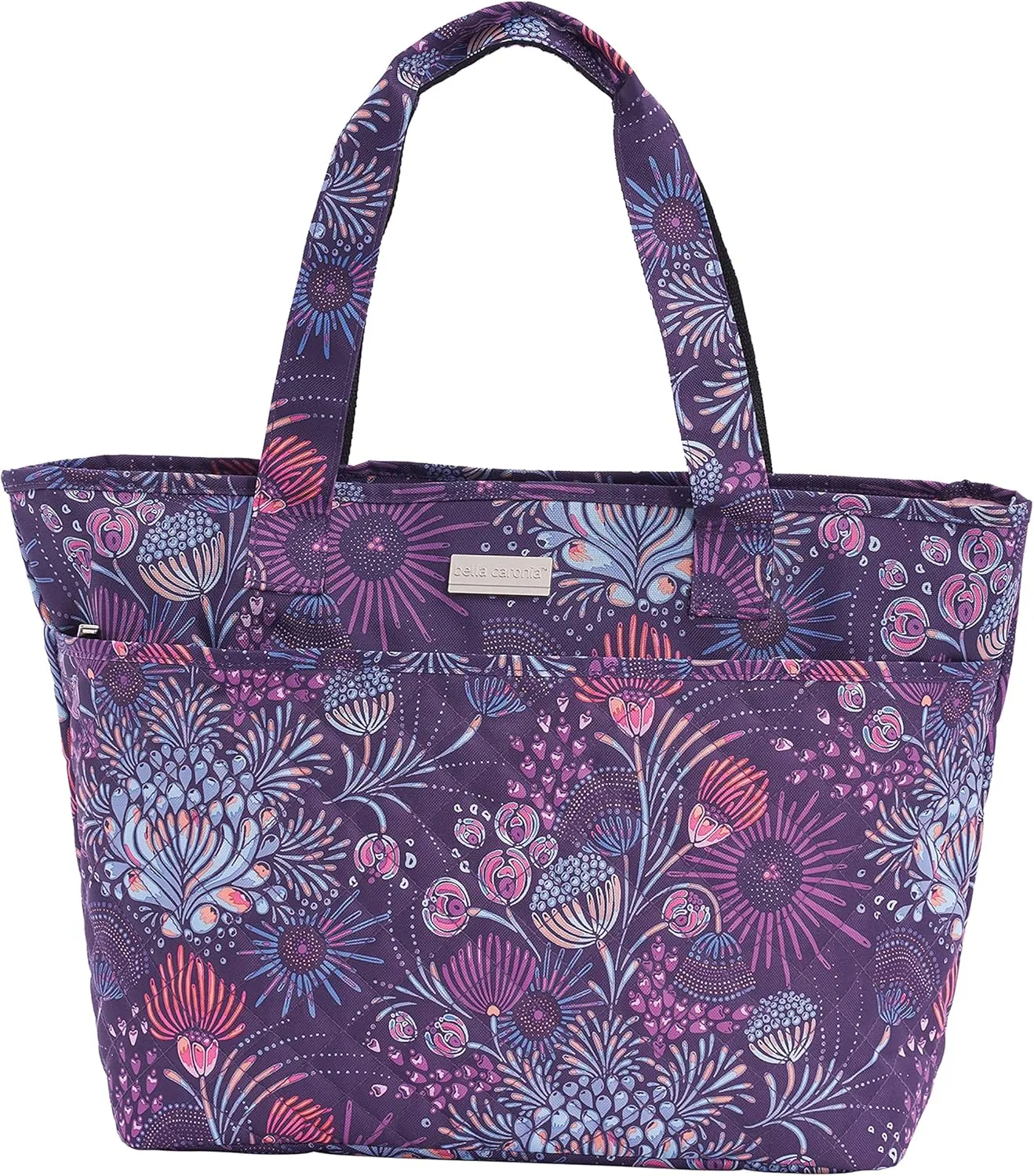 Travelers Club Bella Caronia Deluxe 20", 3 Luggage & Travel Accessories, Jardin, 7 Piece Set