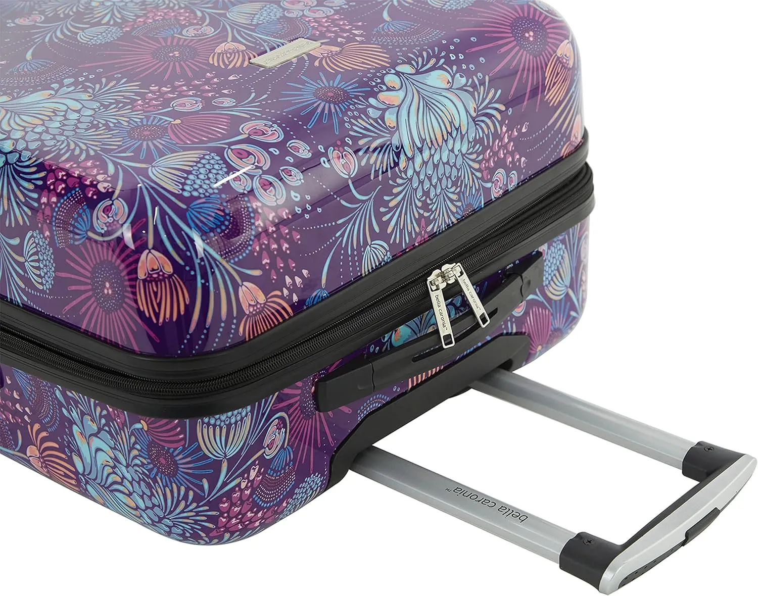 Travelers Club Bella Caronia Deluxe 20", 3 Luggage & Travel Accessories, Jardin, 7 Piece Set