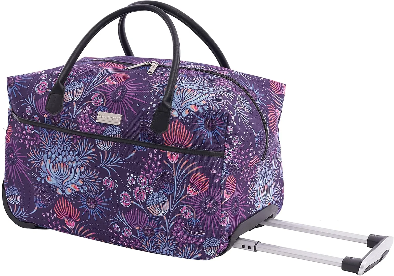 Travelers Club Bella Caronia Deluxe 20", 3 Luggage & Travel Accessories, Jardin, 7 Piece Set
