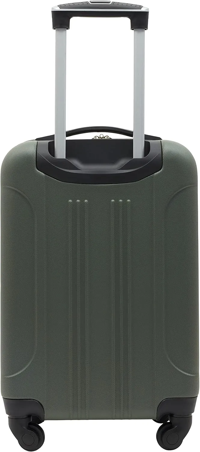 Travelers Club Cosmo Hardside Spinner Luggage, Fern Green, Carry-On 20-Inch