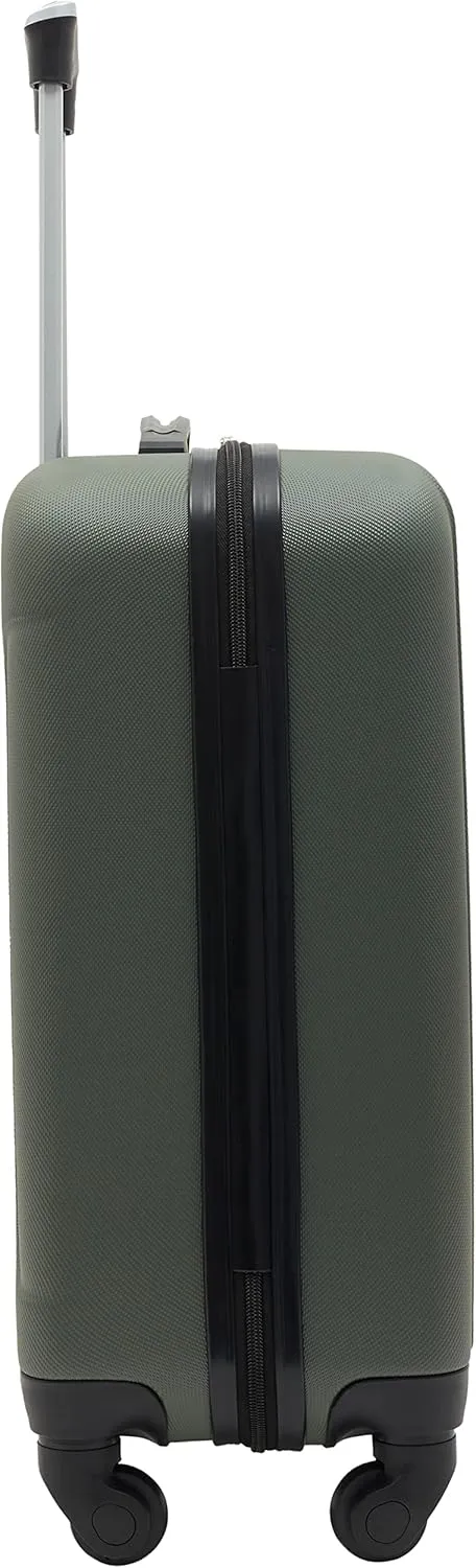 Travelers Club Cosmo Hardside Spinner Luggage, Fern Green, Carry-On 20-Inch