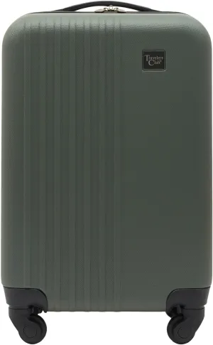 Travelers Club Cosmo Hardside Spinner Luggage, Fern Green, Carry-On 20-Inch