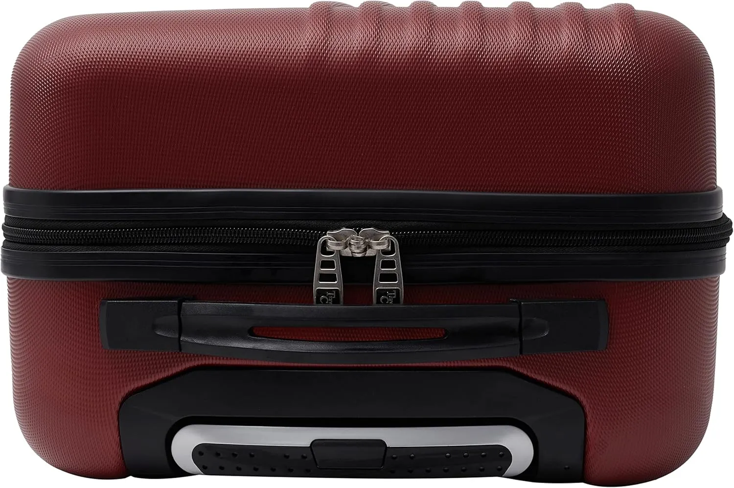 Travelers Club Cosmo Hardside Spinner Luggage, Rhubarb Red, Carry-On 20-Inch